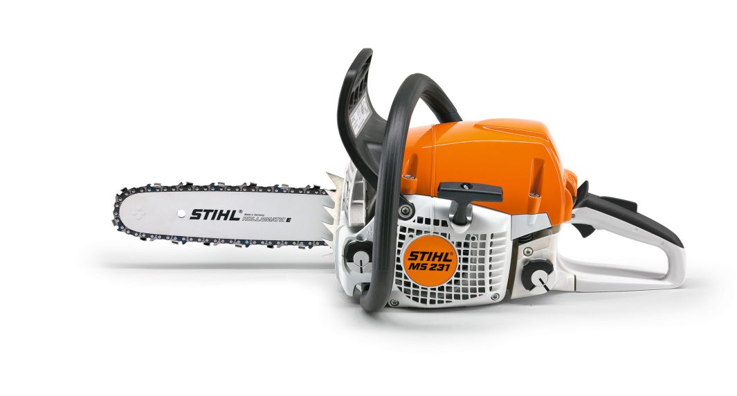 STIHL MS 231 Benzin-Motorsäge | 3/8″ PM3 Schneidgarnitur 35 cm