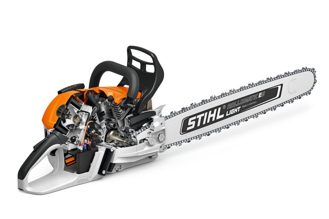 STIHL MS 500i Benzin-Motorsäge | 3/8″ Hexa Schneidgarnitur 50 cm