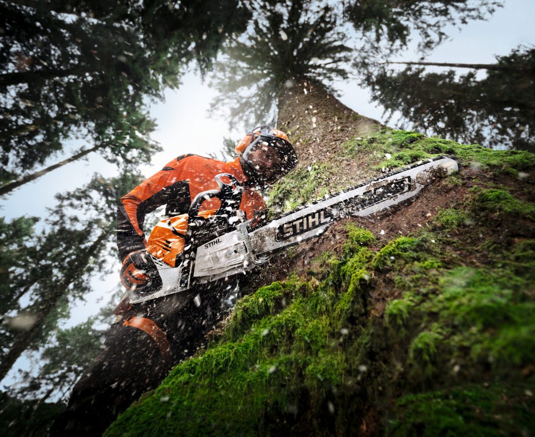 STIHL MS 500i W Benzin-Motorsäge | 3/8″ RS Schneidgarnitur 71 cm