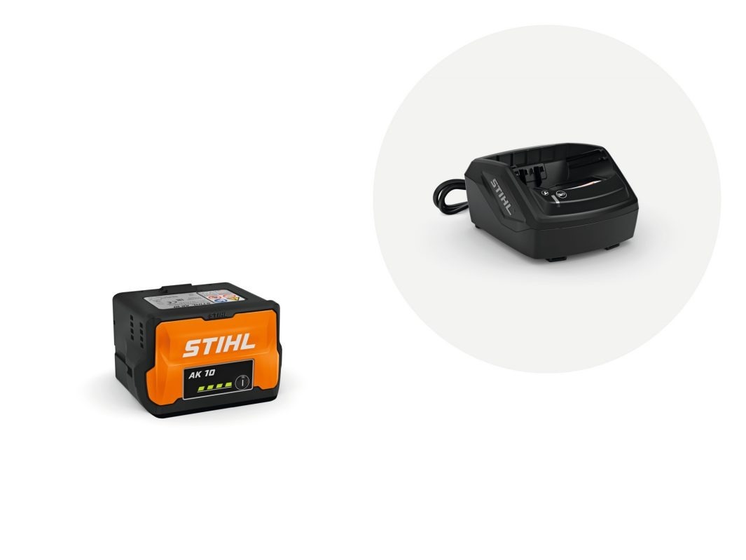 STIHL Starter Set AK 10 Akku und AL 101 Ladegerät